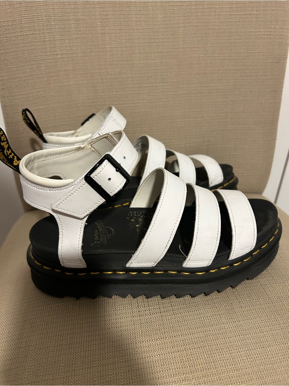 Doc Martens women’s Blair platform sandal.